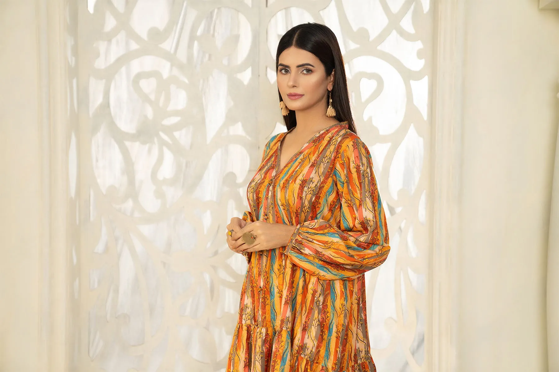 1PC Dhanak Kurti 34