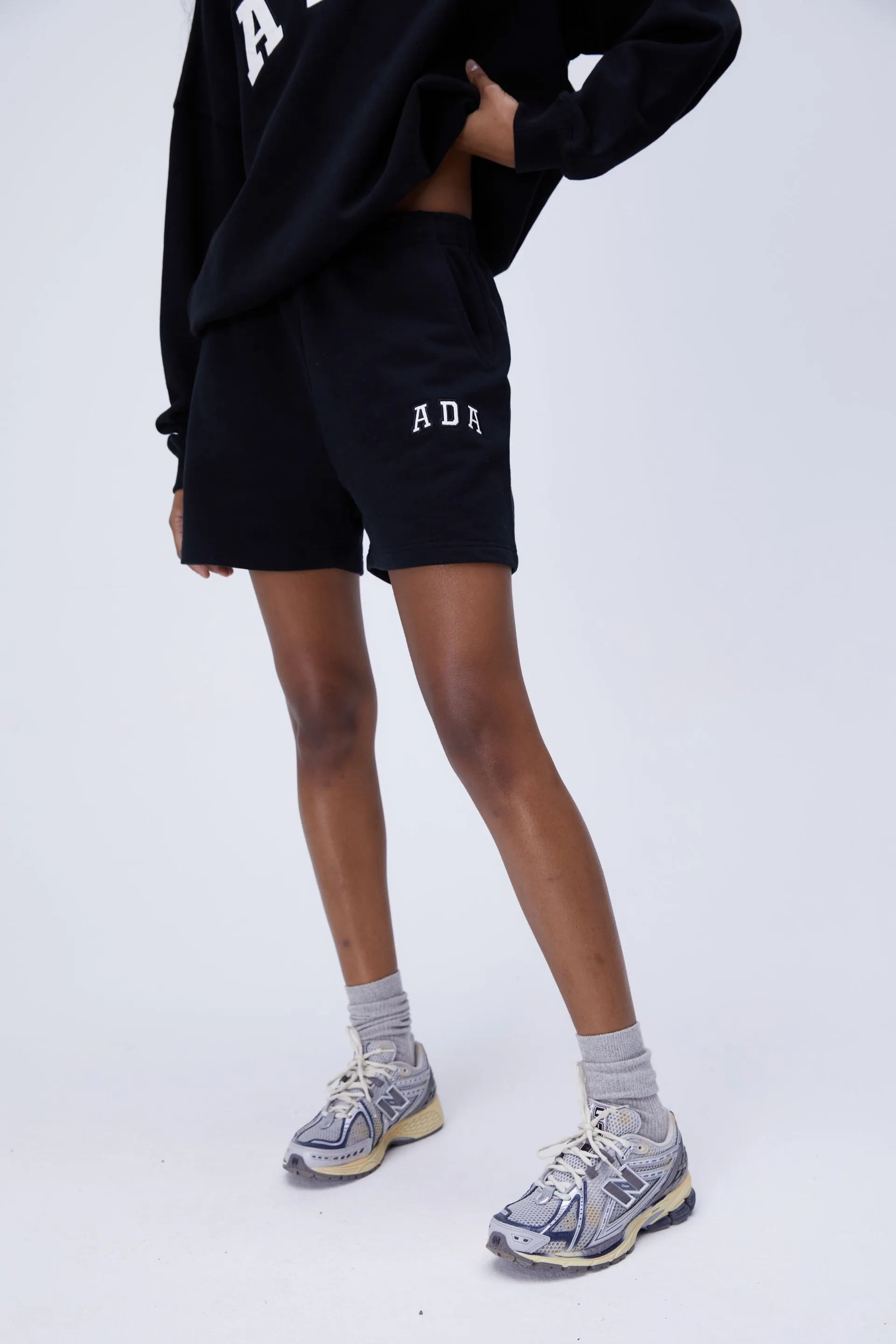 ADA Sweat Shorts - Black