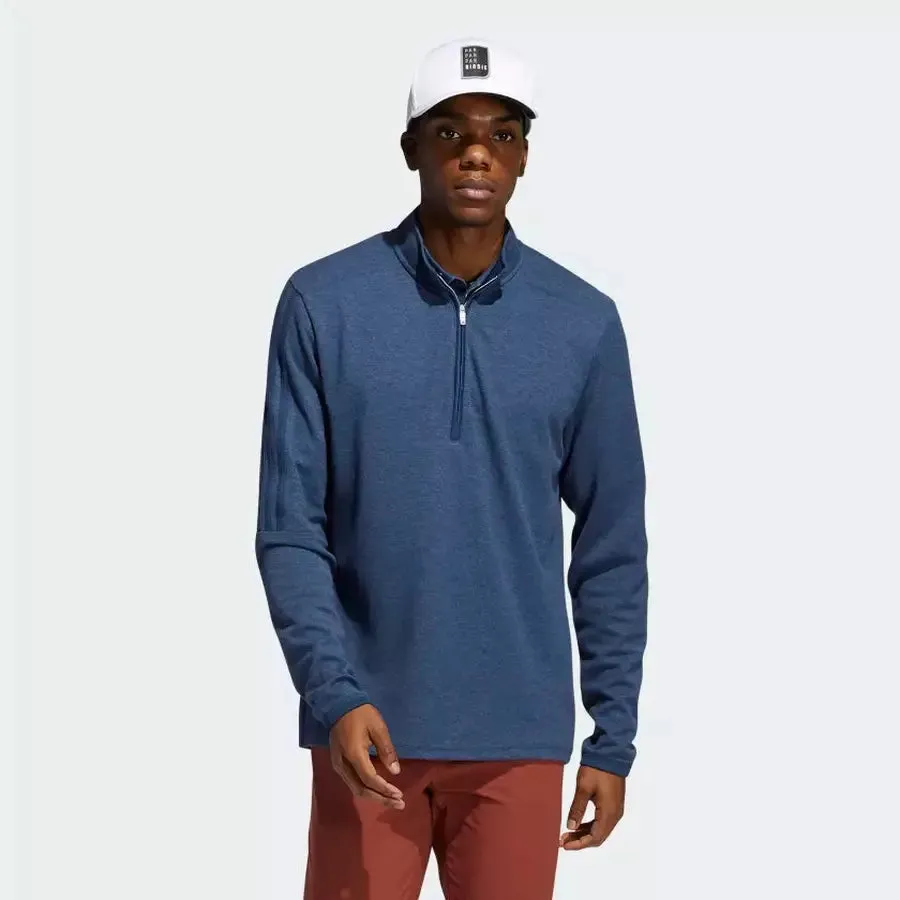 Adidas 3-Stripes Quarter-Zip Pullover