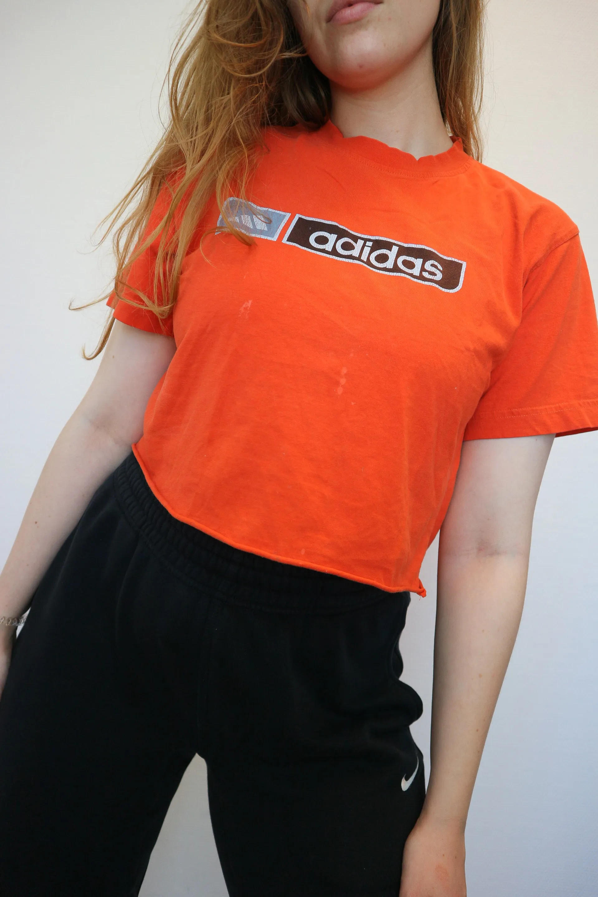 Adidas Cropped Shirt M