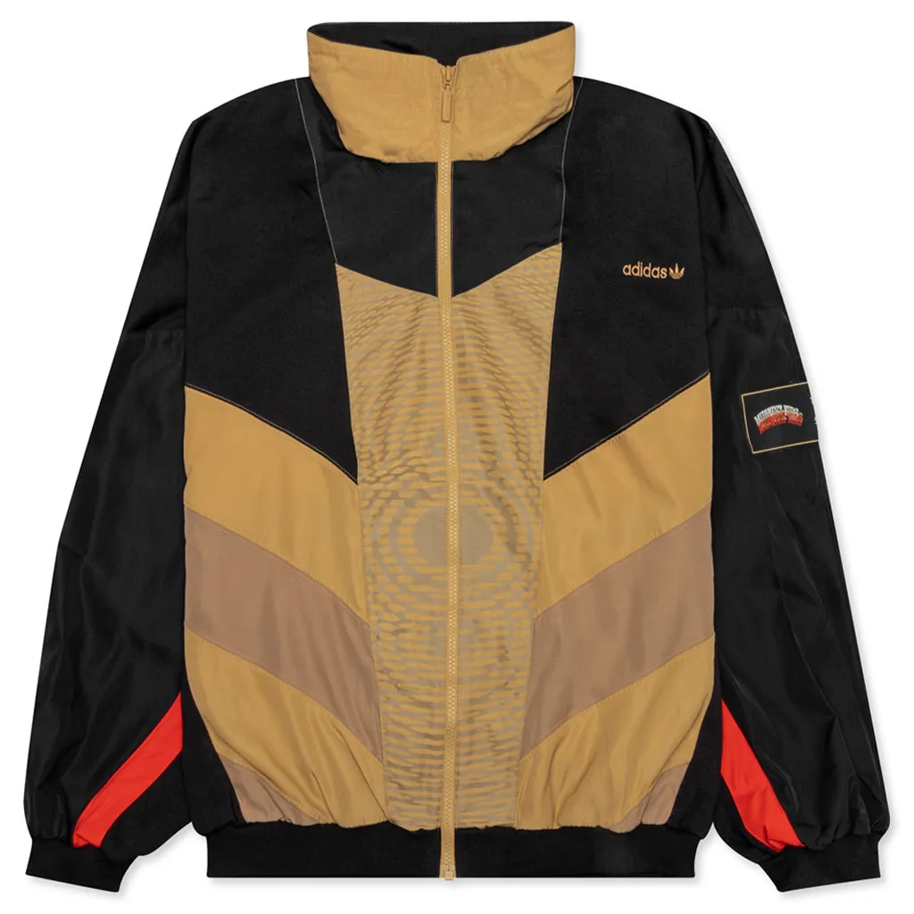 Adidas x Midwest Kid's Track Top - Black/Cardboard