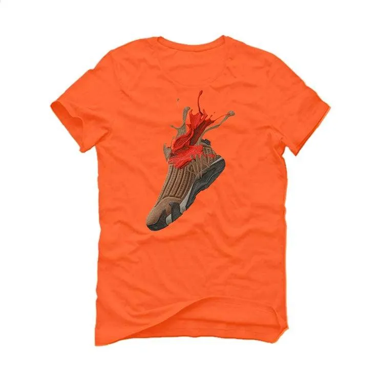 Air Jordan 14 "Winterized" Orange T-Shirt (SPLASH 14)