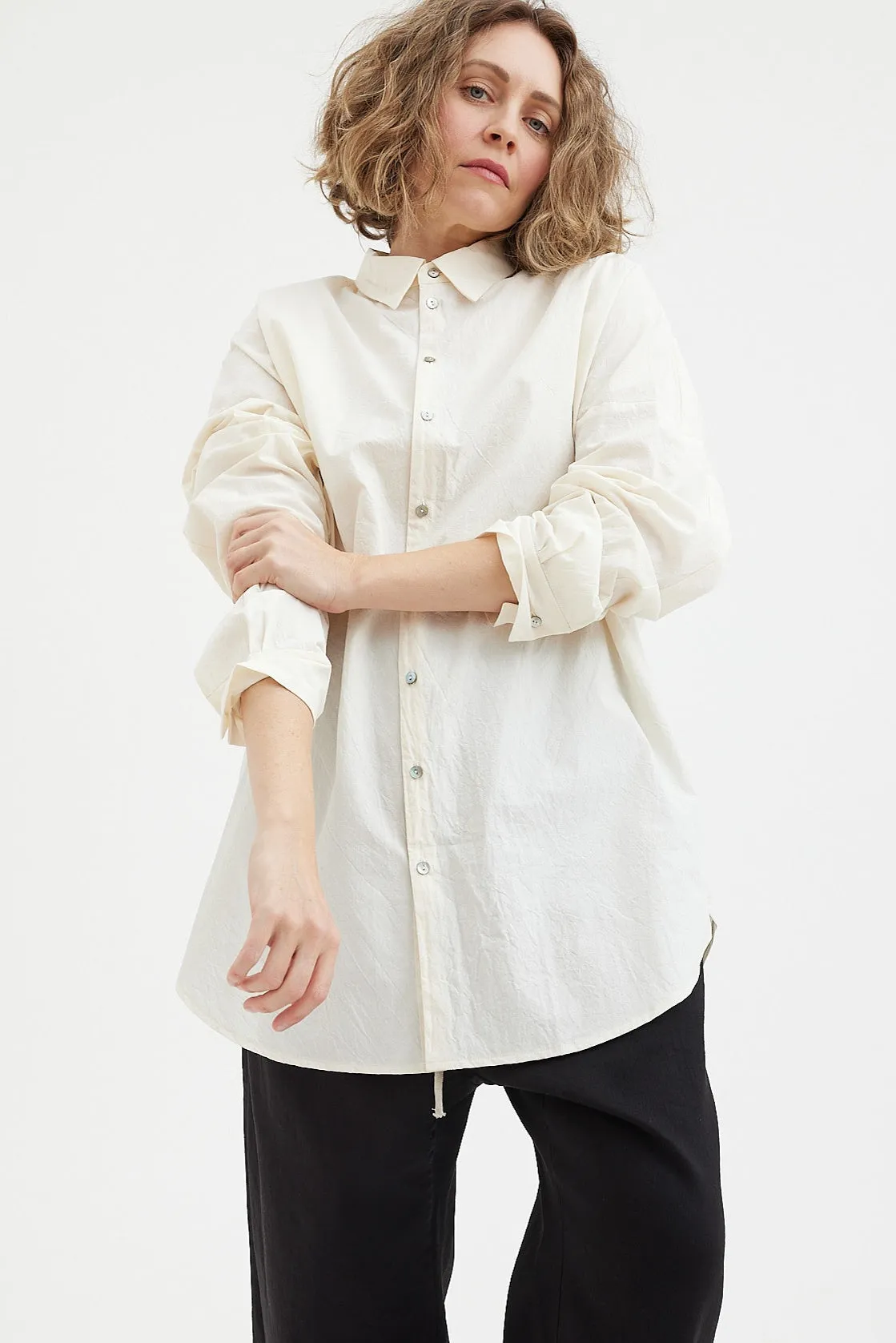 Album Di Famiglia - Wrinkled Unisex Collar Shirt