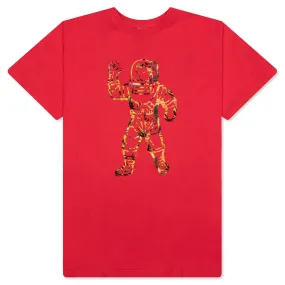 Astro Blur S/S Tee - Hibiscus