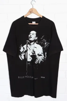 Billie Holiday 1990 by Herman Leonard Single Stitch T-Shirt USA Made (XL)