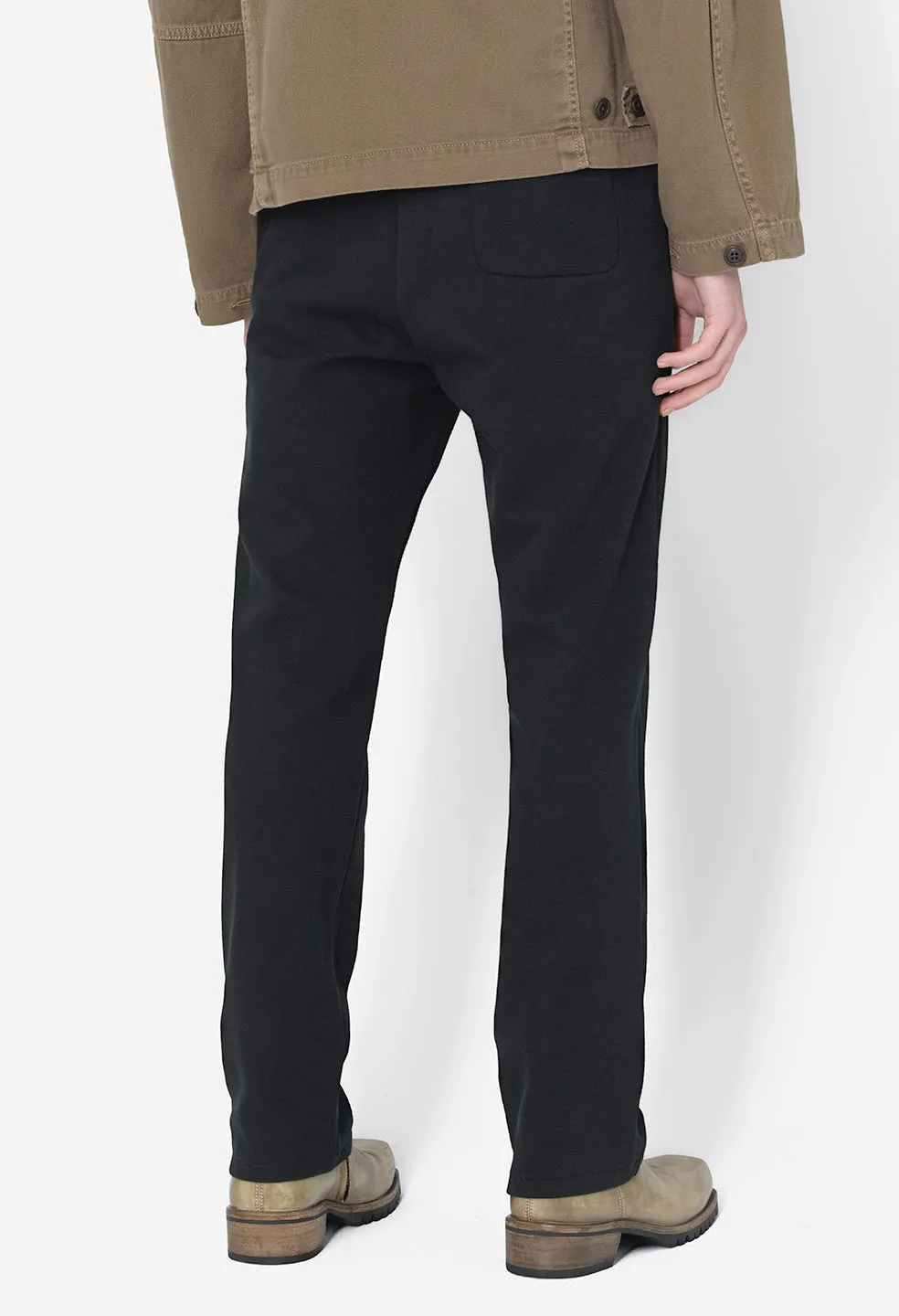 Cambridge Knit Trousers / Black