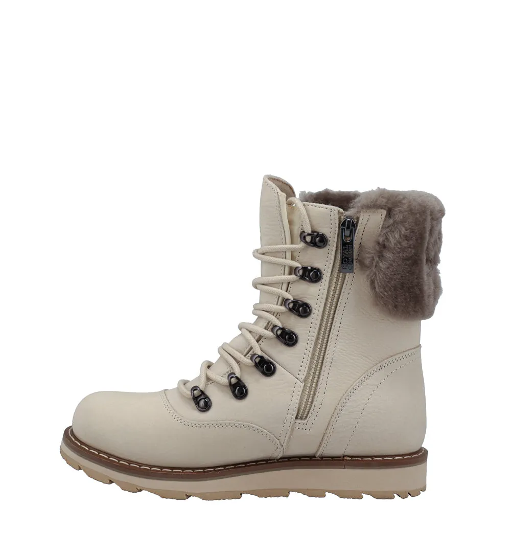 CAMBRIDGE | Women's Winter Boot Pale Ale White