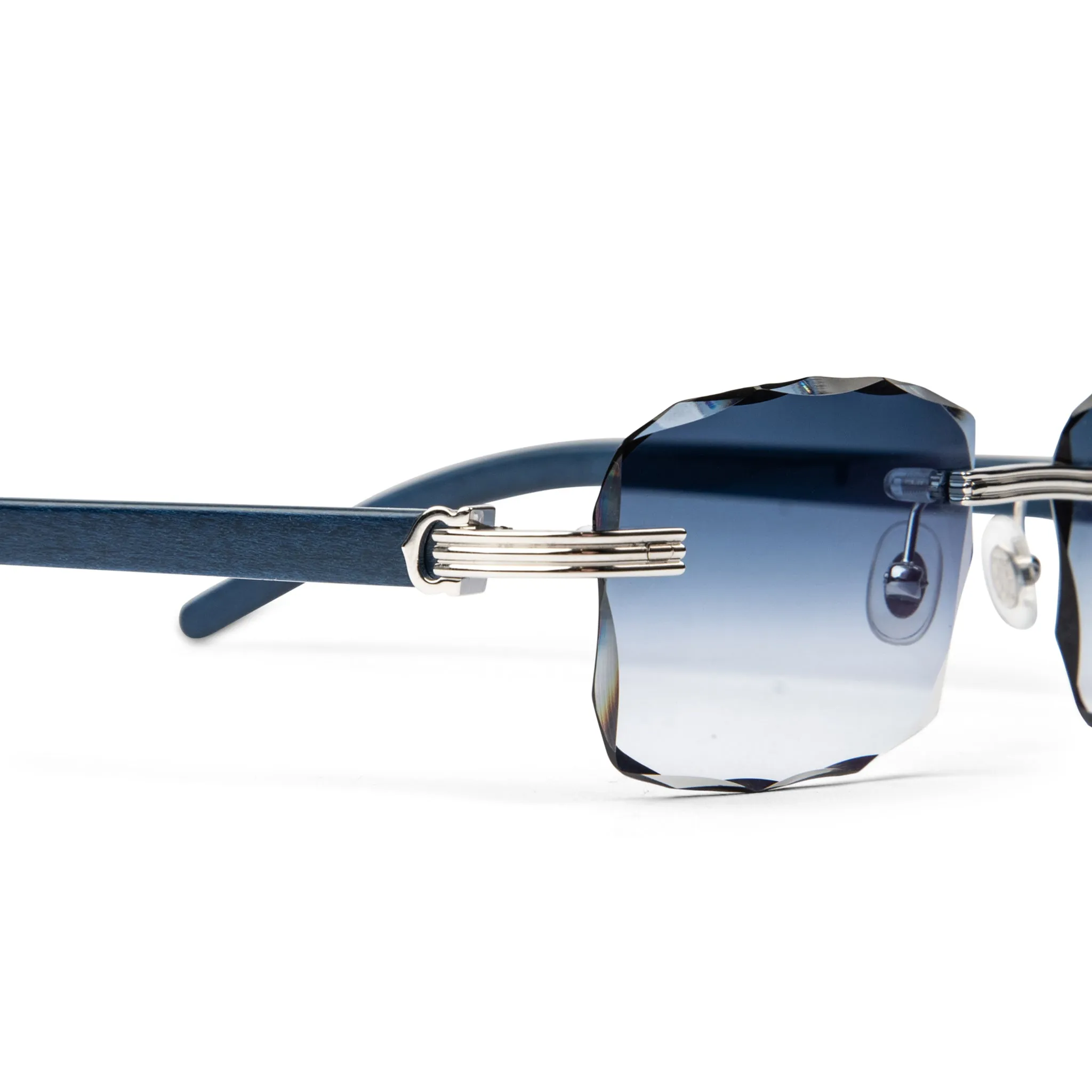 Cartier Eyewear Custom CT0286O-005 Premiere De Cartier Rimless Sunglasses