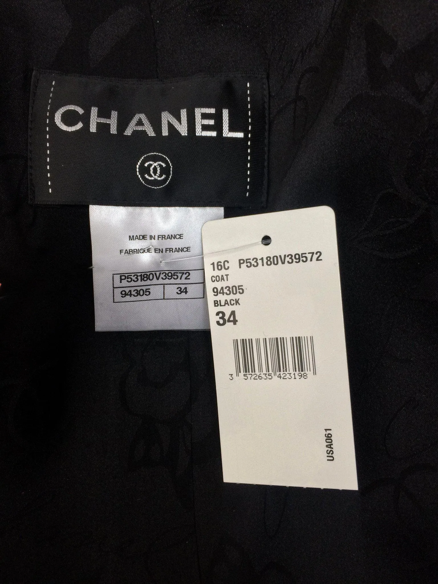 Chanel Tweed Double Breasted Jacket Size S | 34 NEW