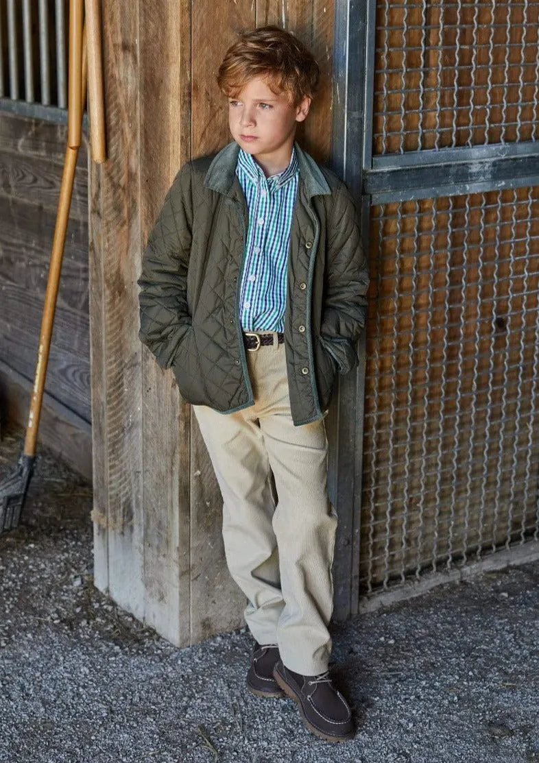 Classic Pant - Khaki Corduroy