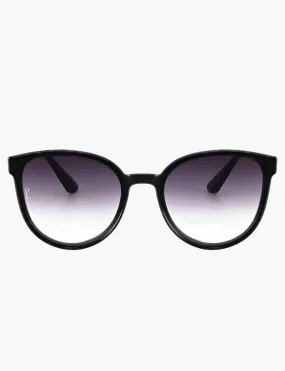 Dali Sunglasses, Black/Smoke Fade