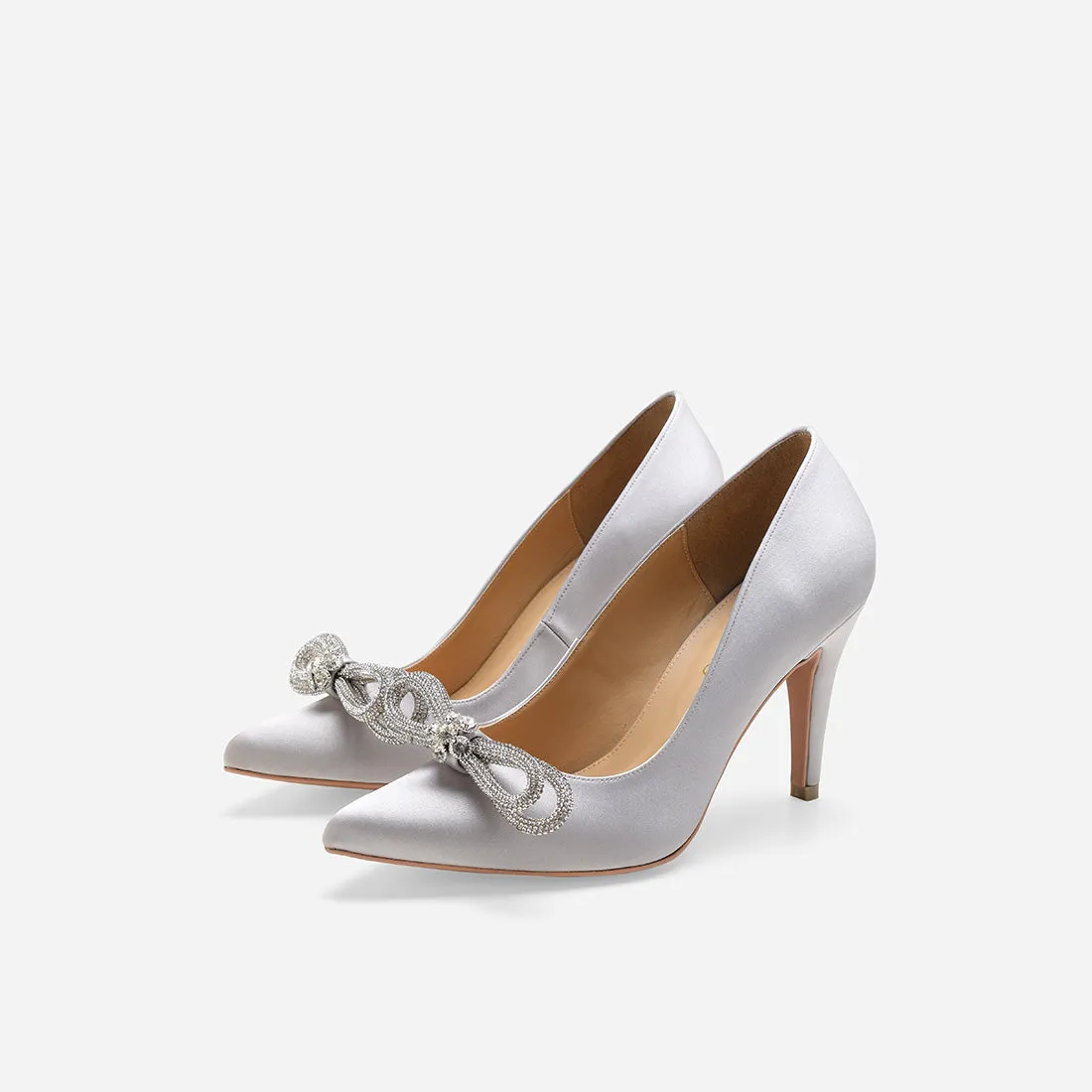 Dazzling Mariko Silver Lining Pumps