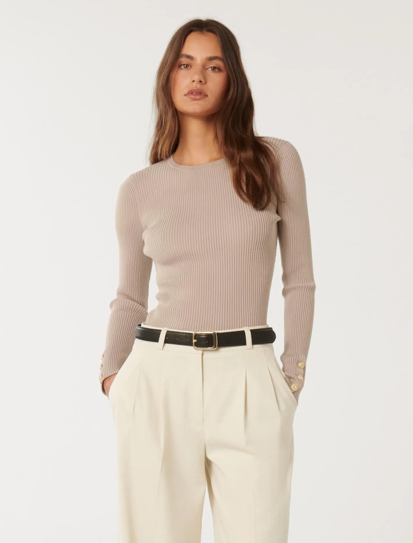 Della Rib Knit Jumper