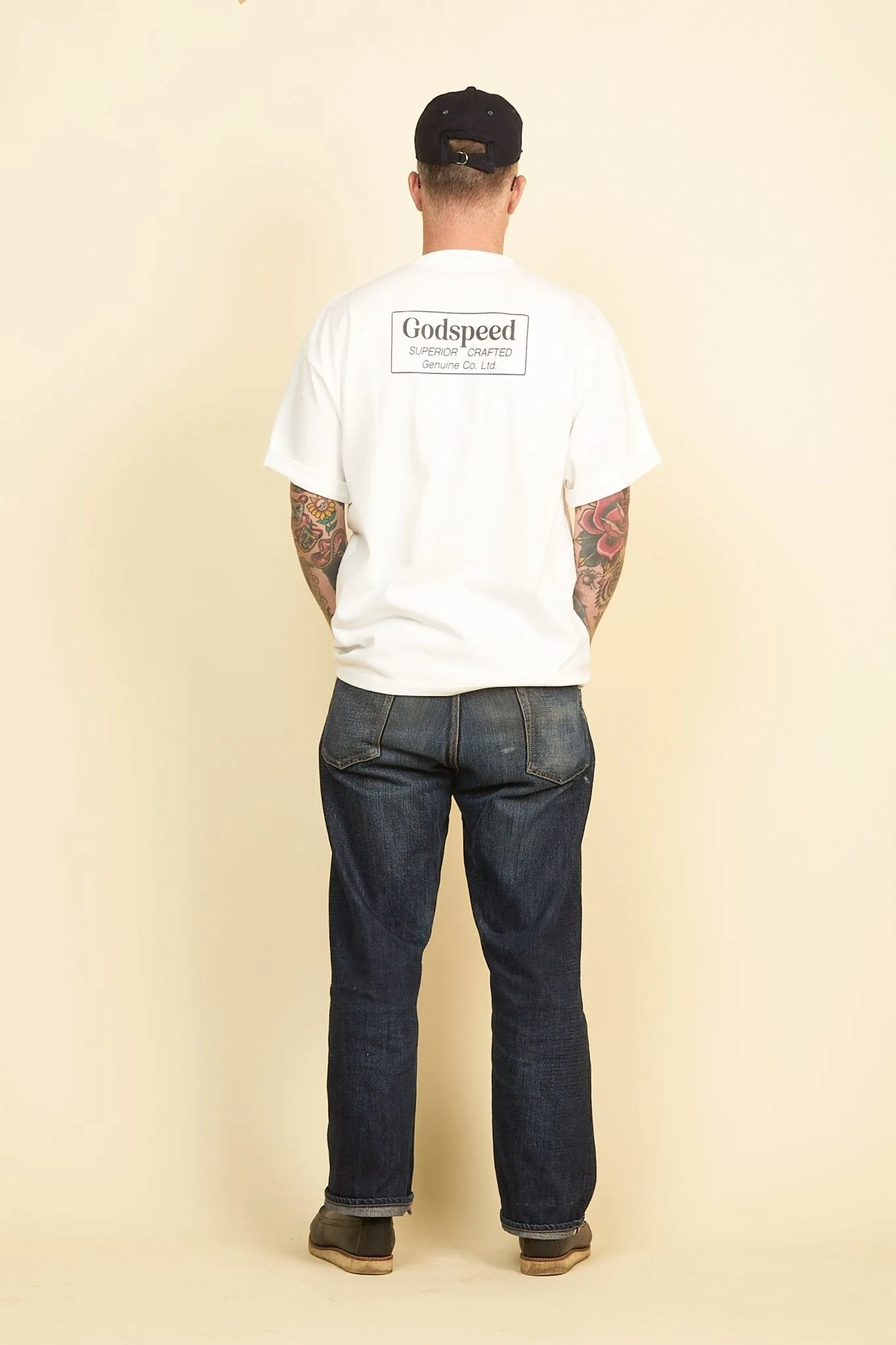 Godspeed 'Genuine' Heavyweight Organic T-Shirt - White