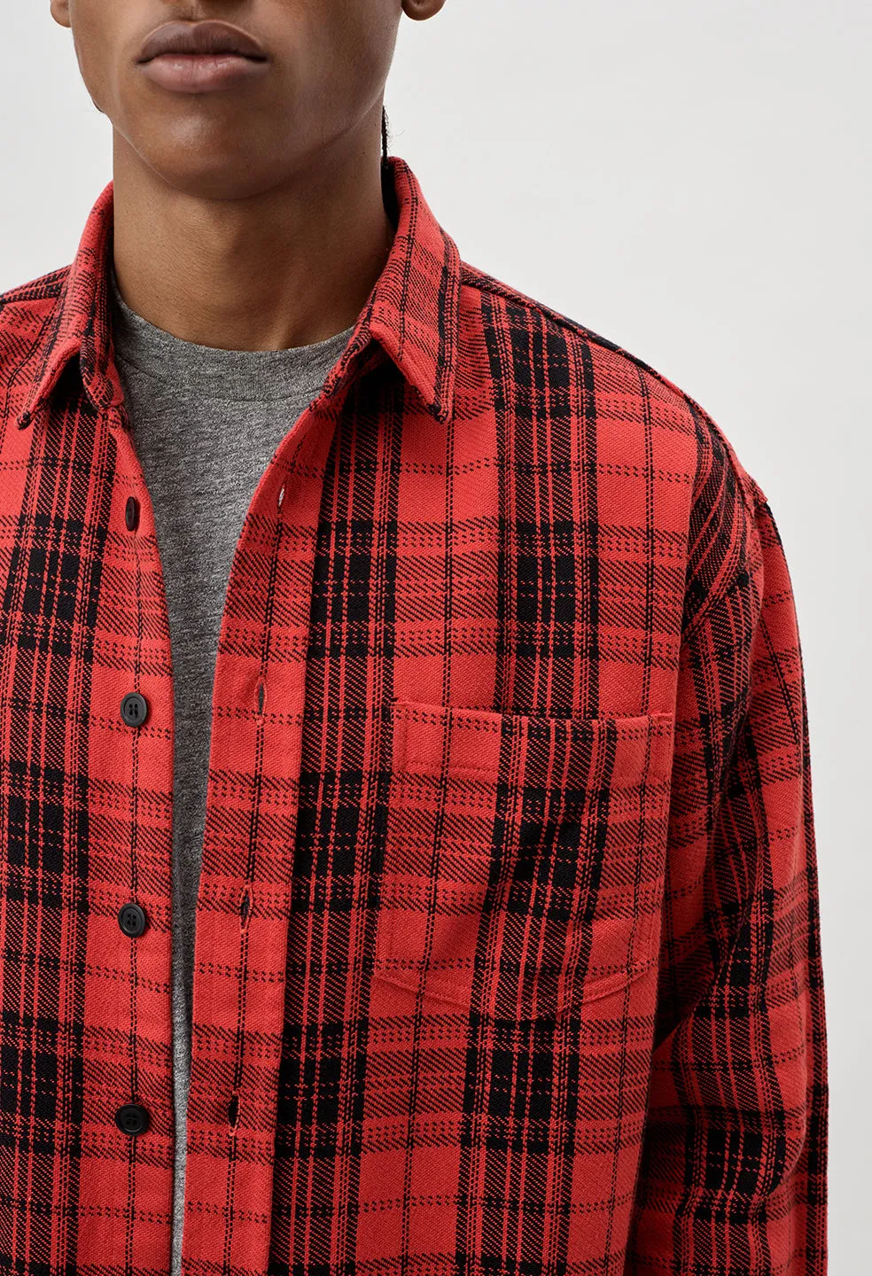 Hemi Oversized Shirt / Kingston Check