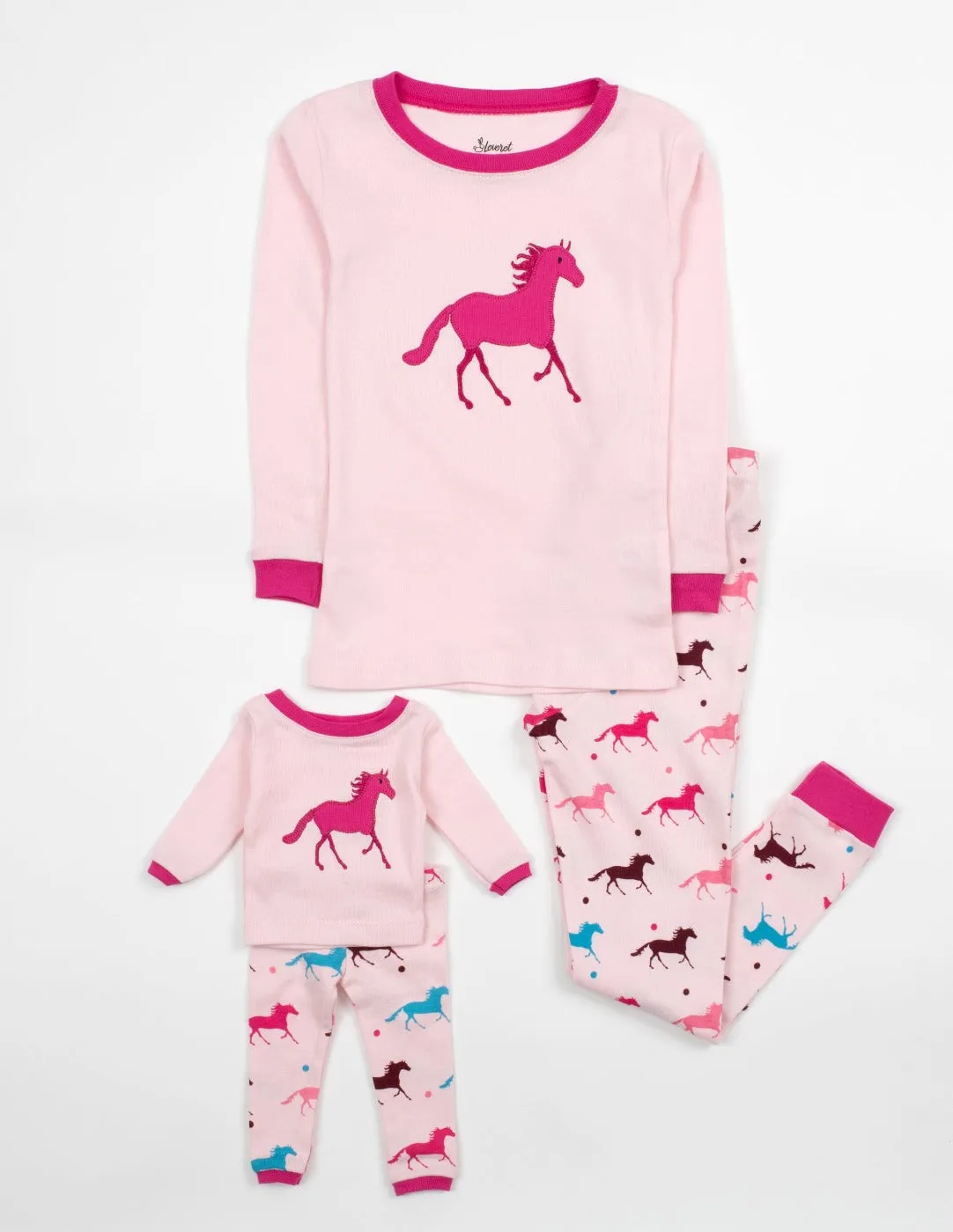 Horse Matching Family Pajama Set