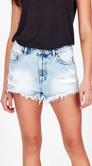 JunkfoodJeans Stevie Shorts Blue