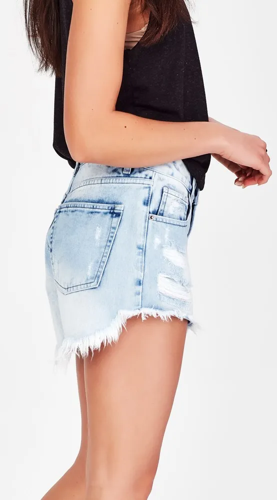 JunkfoodJeans Stevie Shorts Blue