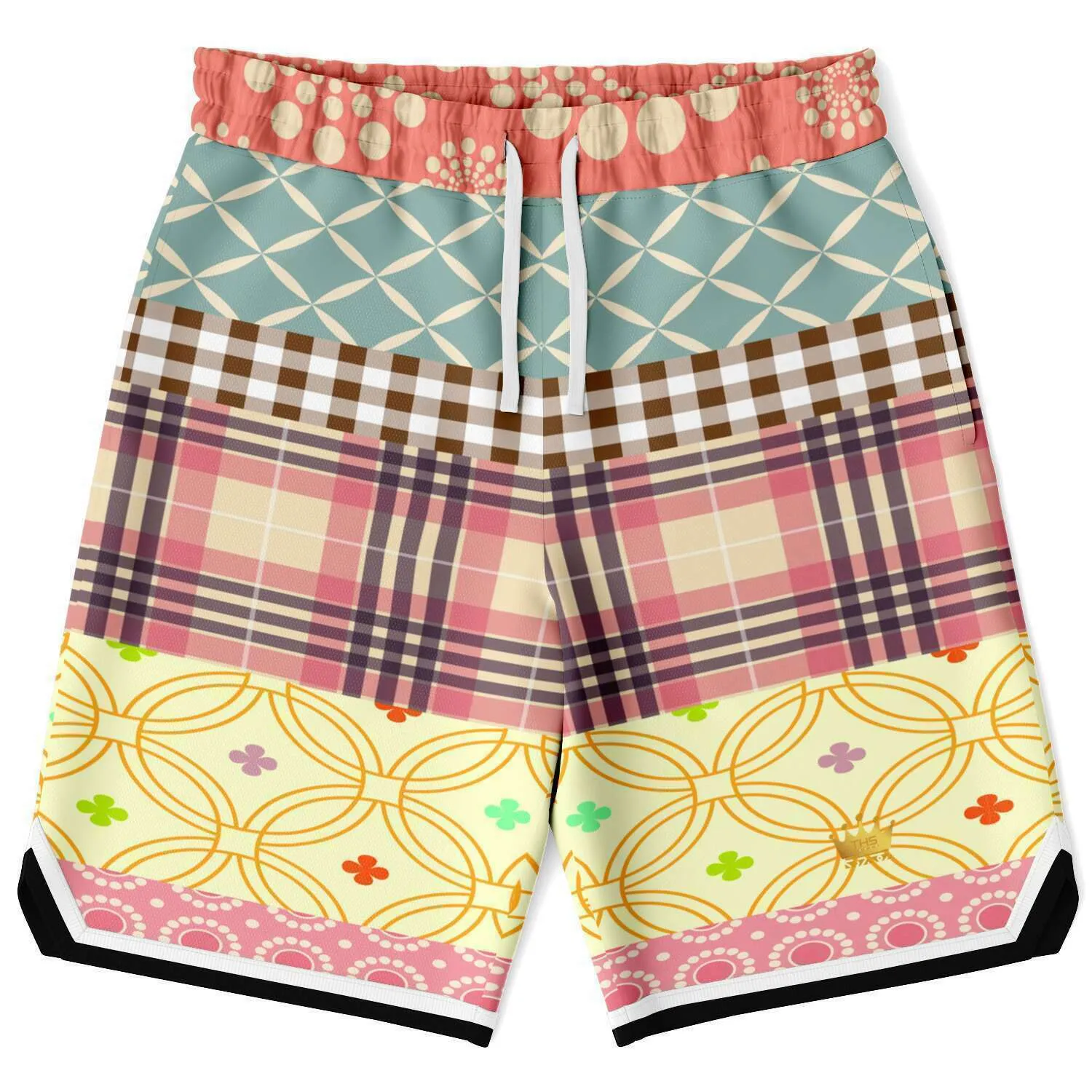 Kaleidoscope Unisex Basketball Shorts