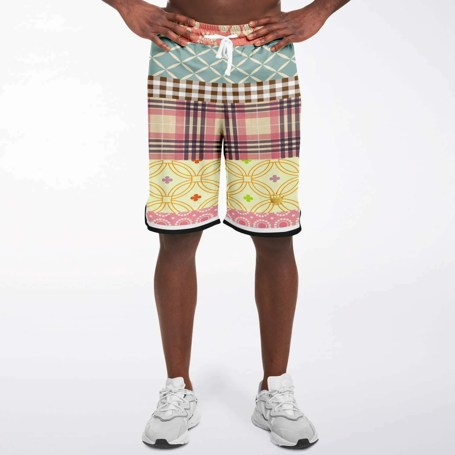 Kaleidoscope Unisex Basketball Shorts