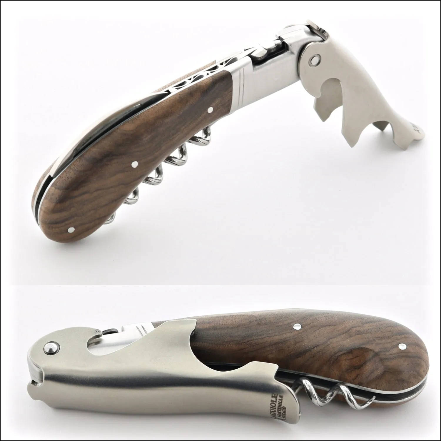 Laguiole Magnum Walnut Corkscrew - D