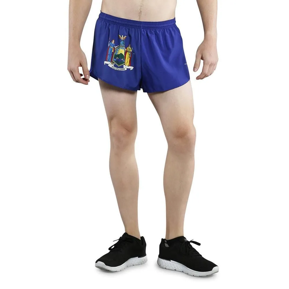 Men's 1" Elite Split Shorts- New York