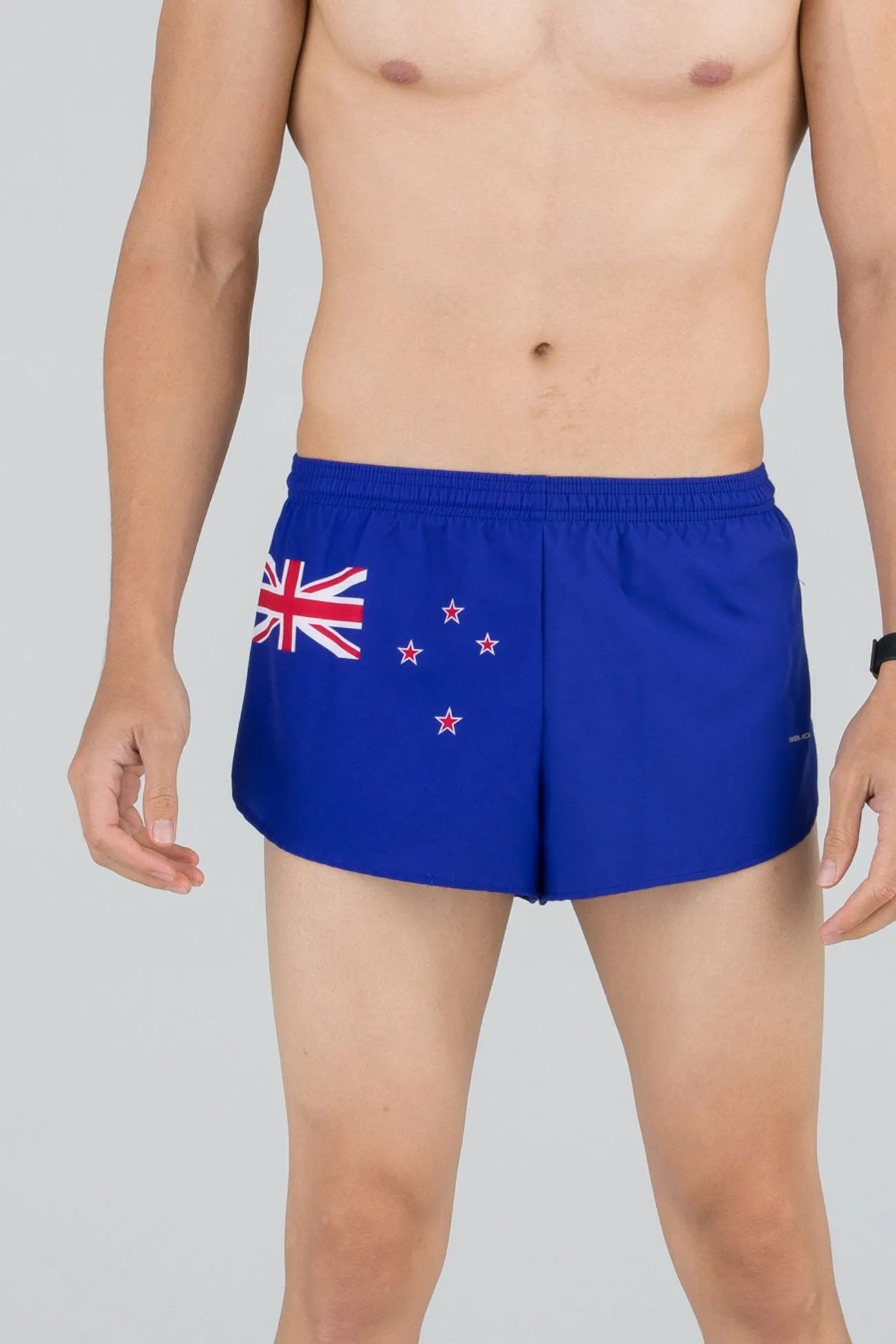 Men's 1" Elite Split Shorts- New Zealand