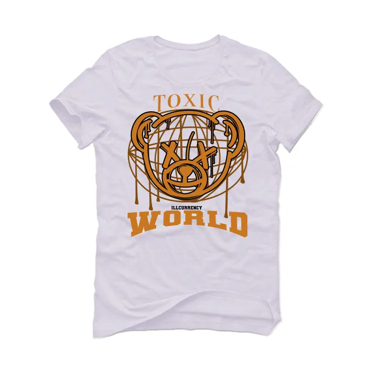 Nike Dunk Low "Reverse Curry" | Illcurrency White T-Shirt (Toxic World)