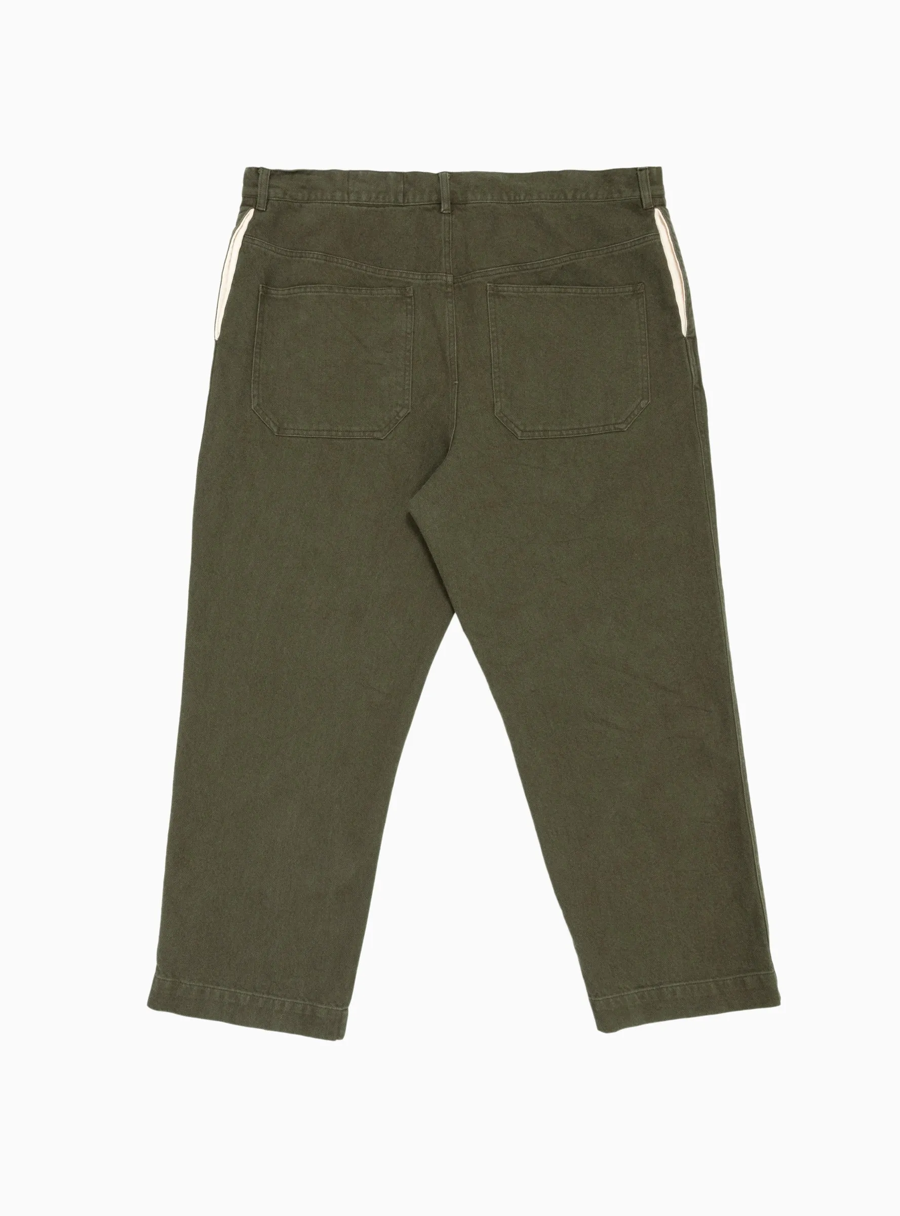 Pleated Hook Pant Olive