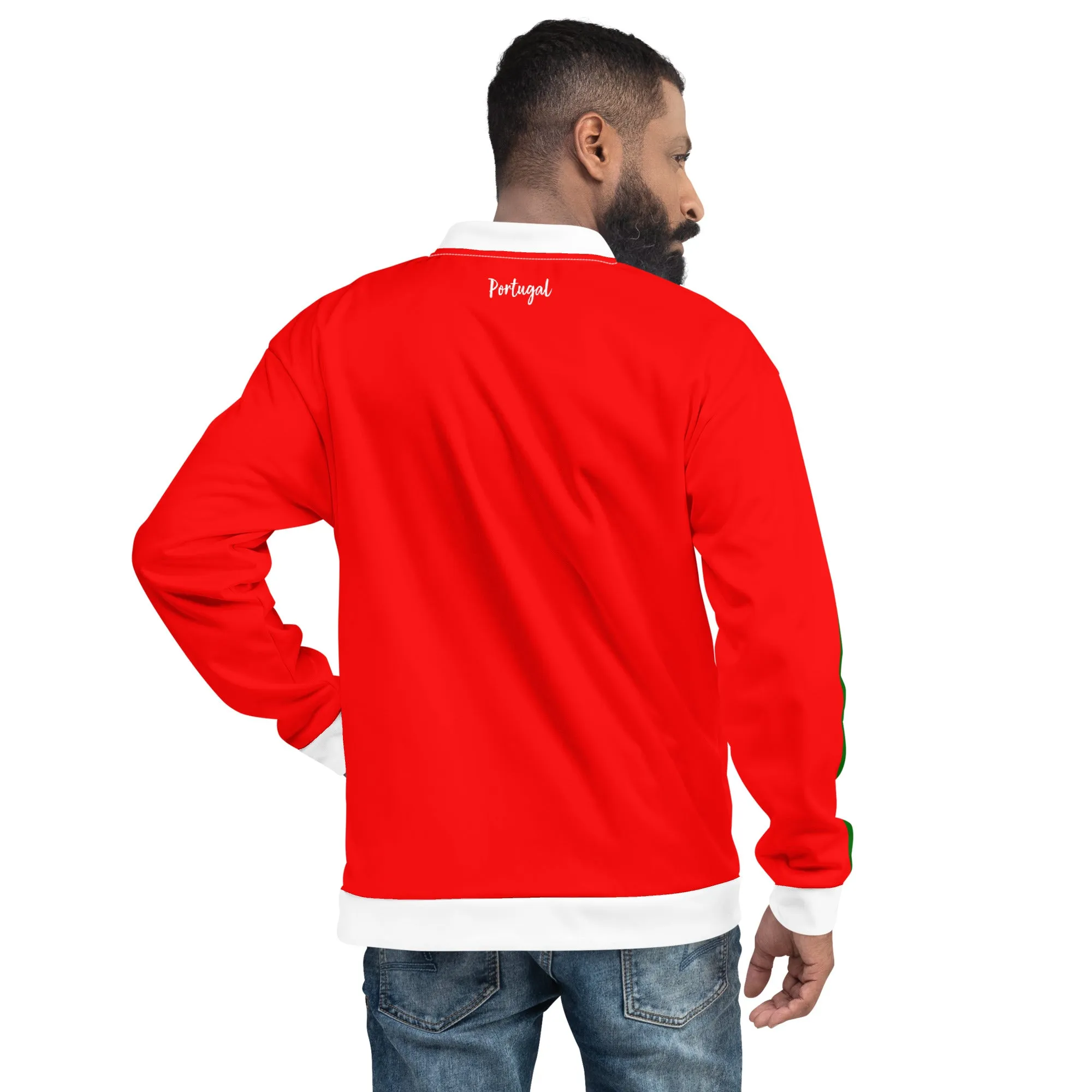 Portugal Jacket / Bomber Jacket With Portugese Flag Colors