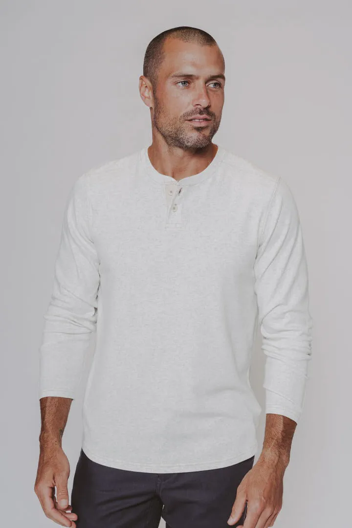 Puremeso Two Button Henley