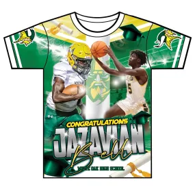 "Jazavian" Custom Designed Graduation 3D shirt