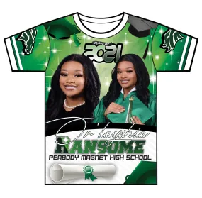 "Or'Layshia" Custom Designed Graduation 3D shirt