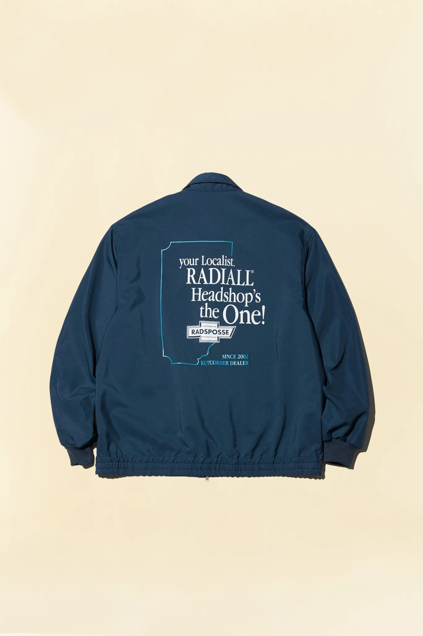 Radiall Posse Zip Up Blouson - Navy