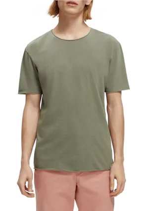 Raw Edge Tee | Army