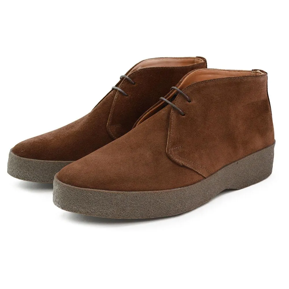 Sanders HI-TOP Chukka Boot - Polo Snuff Suede