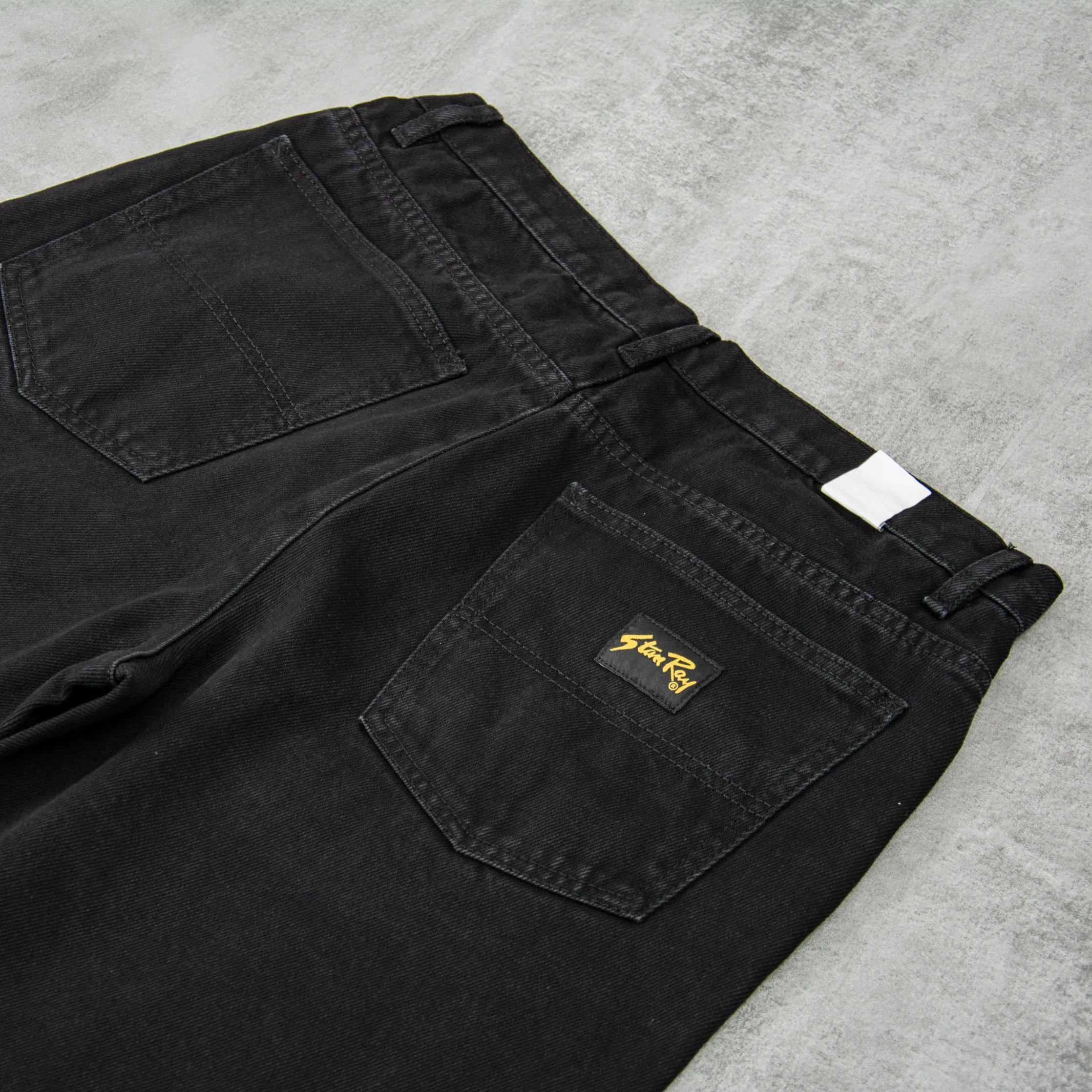 Stan Ray 5 Pocket Straight - Black Overdyed Denim