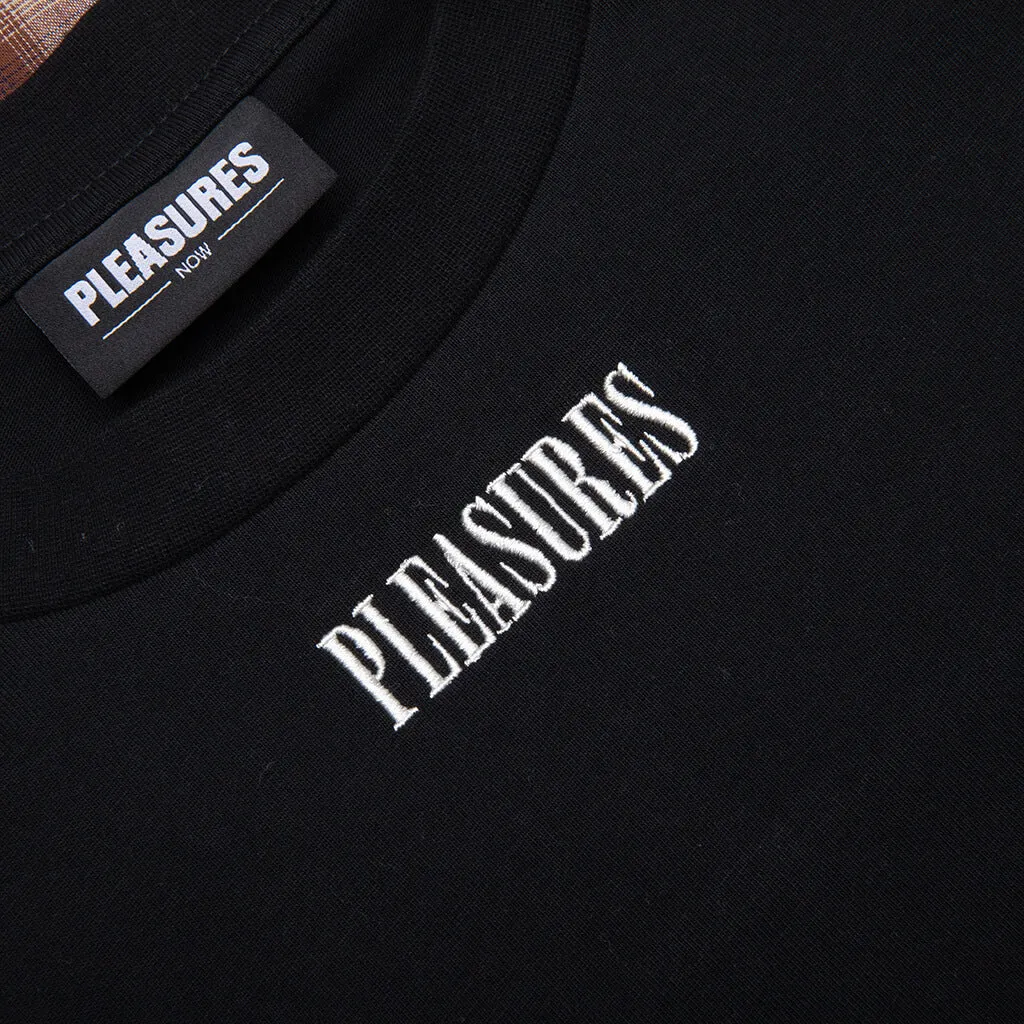 Tainted Contrast Heavyweight Shirt - Black