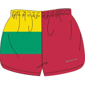 WOMEN'S 1" ELITE SPLIT SHORT- Lithuania