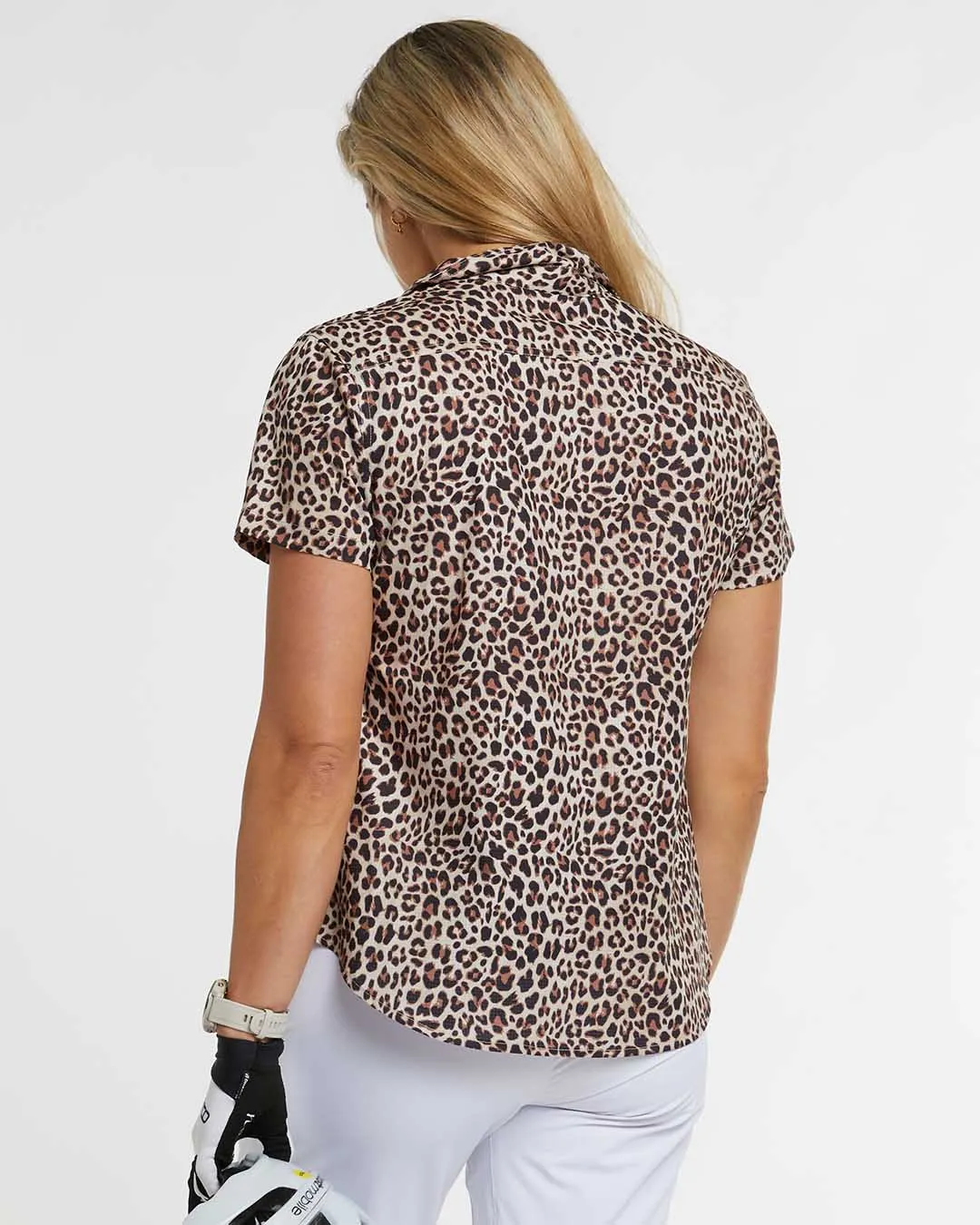 Womens Tech Party Shirt | Leopard