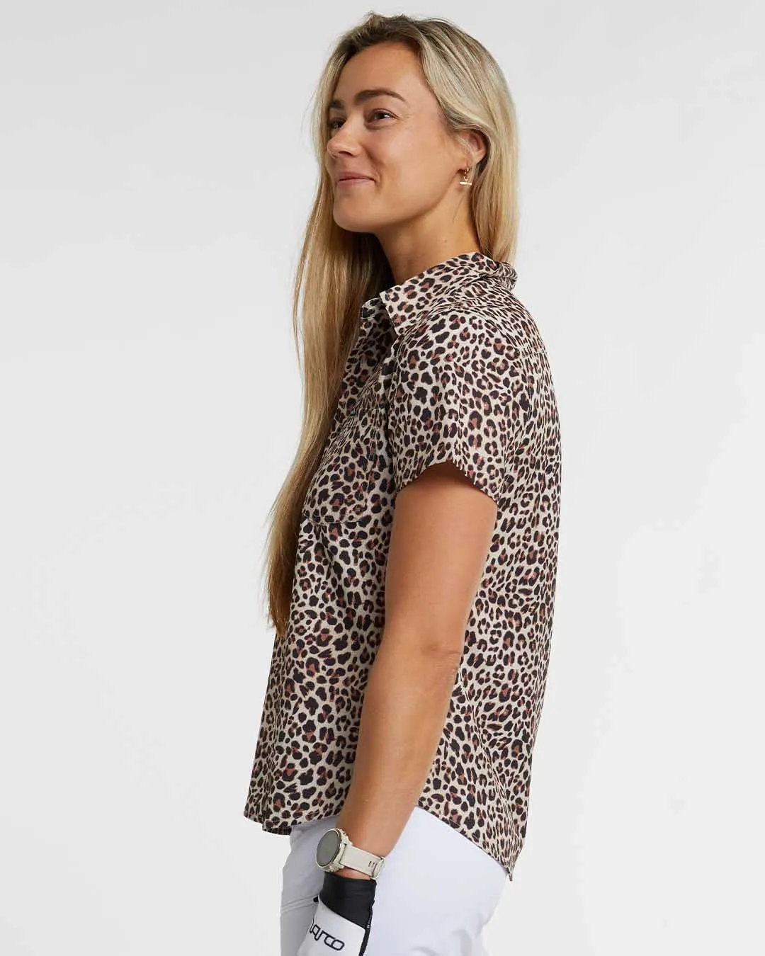 Womens Tech Party Shirt | Leopard